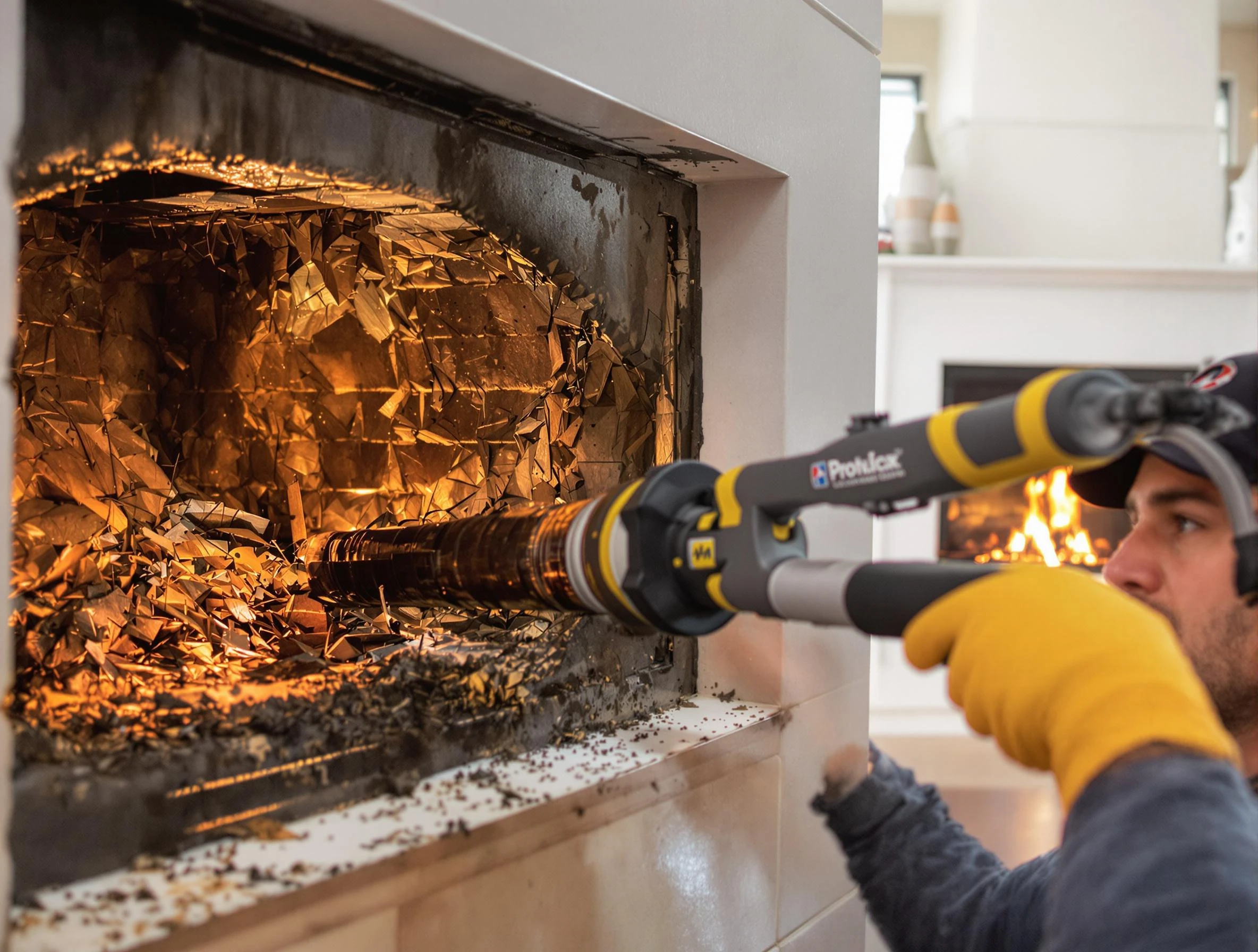 Professional chimney cleaning by Millcreek Chimney Sweep in Millcreek, UT