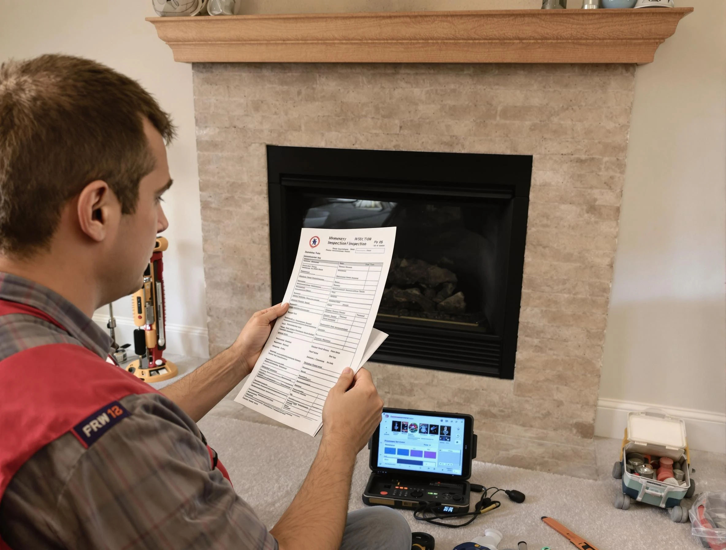 Thorough chimney inspection by Millcreek Chimney Sweep in Millcreek, UT
