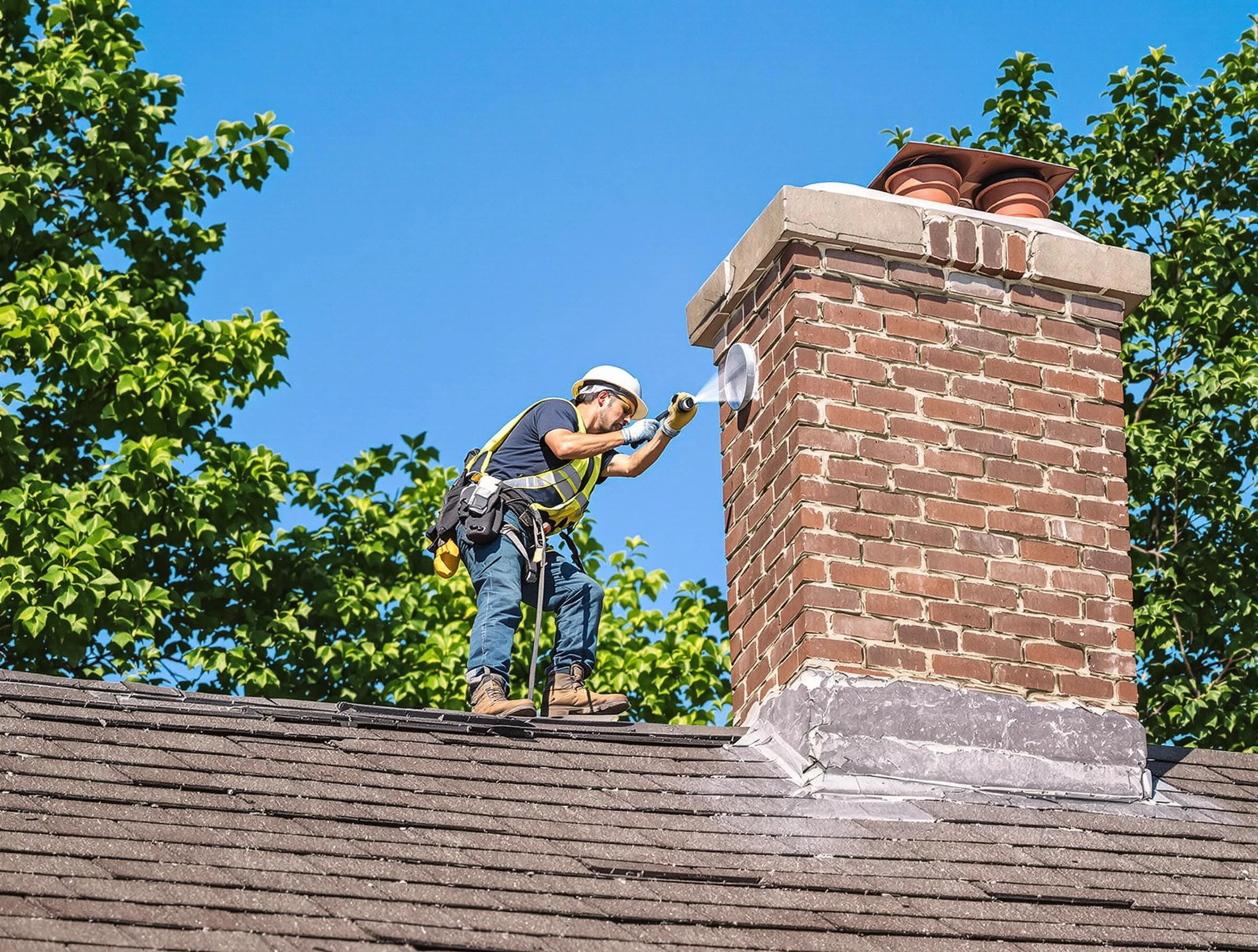 Millcreek Chimney Sweep performing an inspection with advanced tools in Millcreek, UT