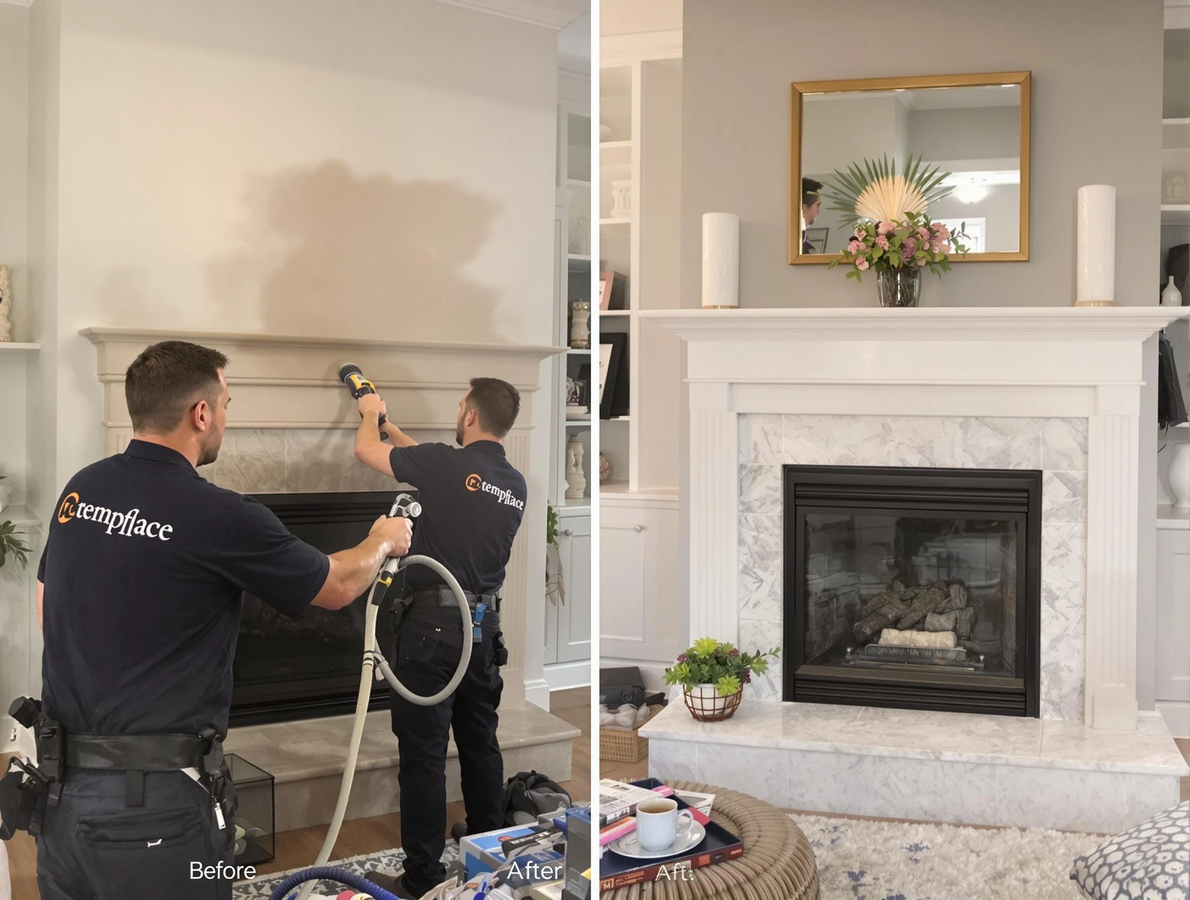 Professional soot removal by Millcreek Chimney Sweep team in Millcreek, UT
